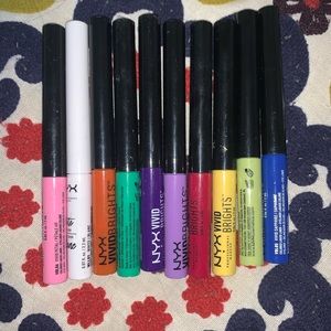 Nyx Bivid Brights Eyeliner Bundle